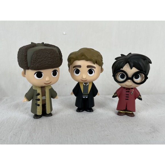 Harry Potter Goblet of Fire mini funk pop lot Harry Cedric Diggory Viktor Krum - Picture 1 of 12